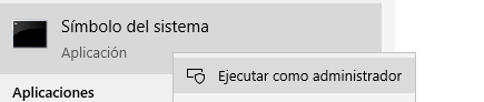 Ejecutar como administrador